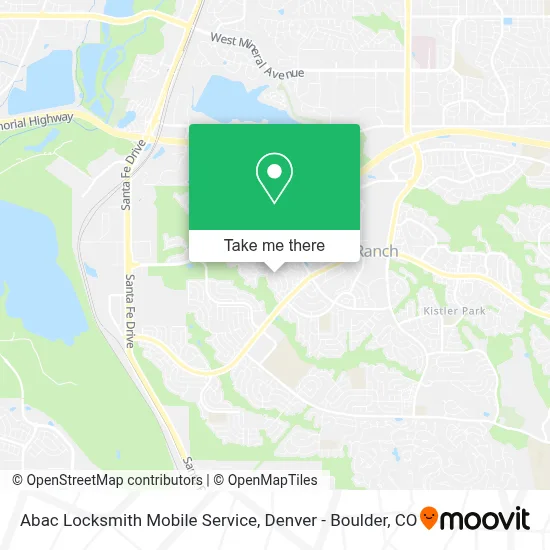 Abac Locksmith Mobile Service map