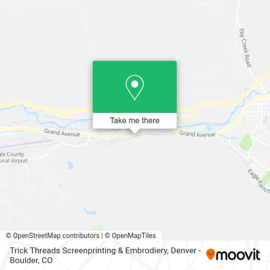 Trick Threads Screenprinting & Embrodiery map