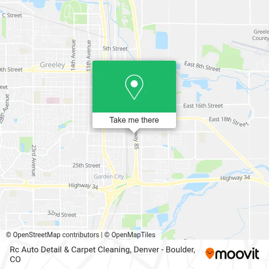 Rc Auto Detail & Carpet Cleaning map