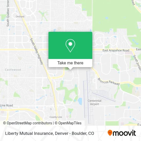 Liberty Mutual Insurance map