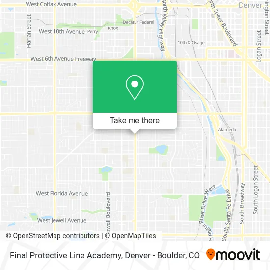 Final Protective Line Academy map