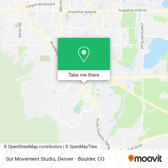 Sol Movement Studio map