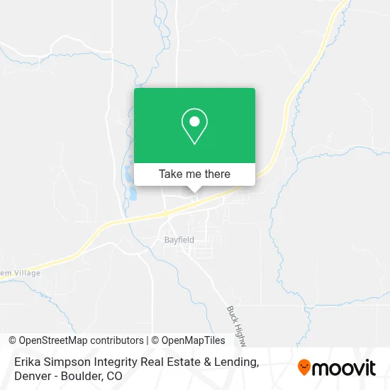 Erika Simpson Integrity Real Estate & Lending map