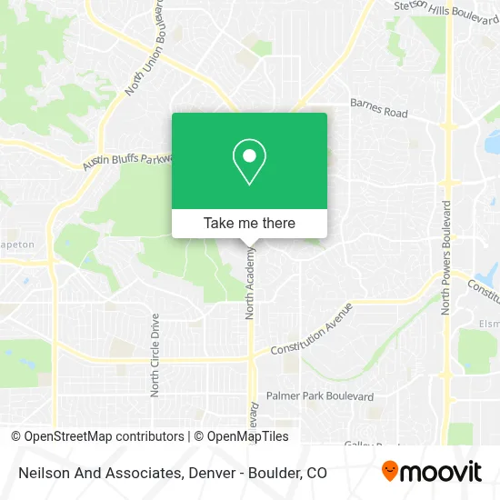 Neilson And Associates map