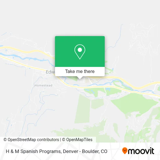 H & M Spanish Programs map
