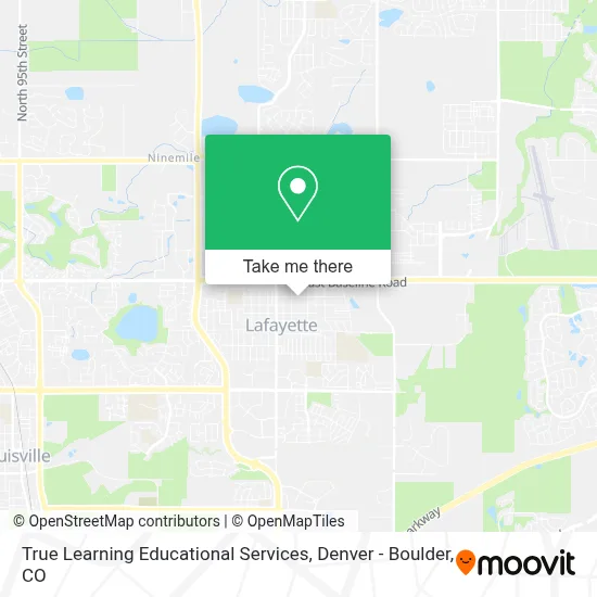 True Learning Educational Services map
