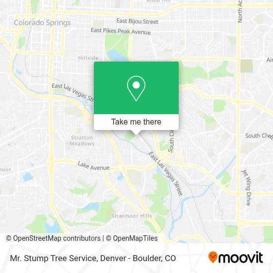 Mr. Stump Tree Service map