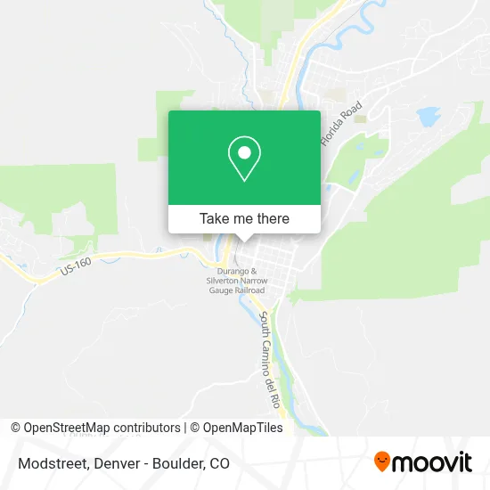 Modstreet map