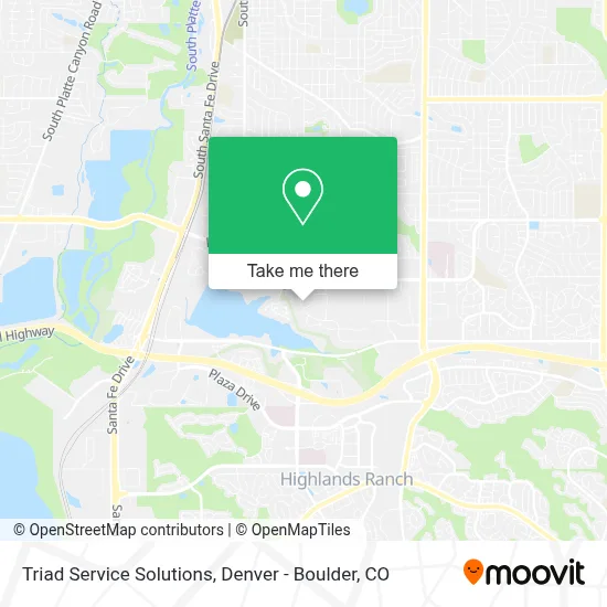 Triad Service Solutions map
