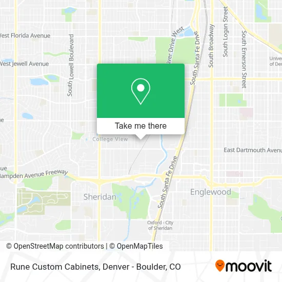 Rune Custom Cabinets map