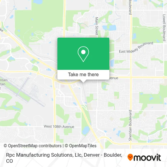 Rpc Manufacturing Solutions, Llc map
