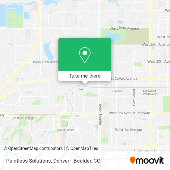 Paintless Solutions map