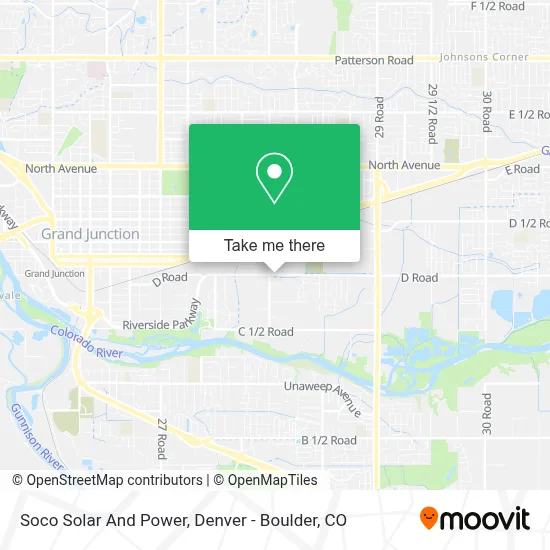Soco Solar And Power map