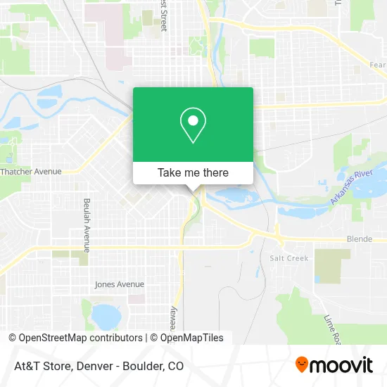 At&T Store map