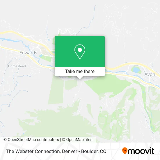 The Webster Connection map