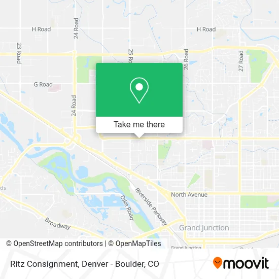 Ritz Consignment map