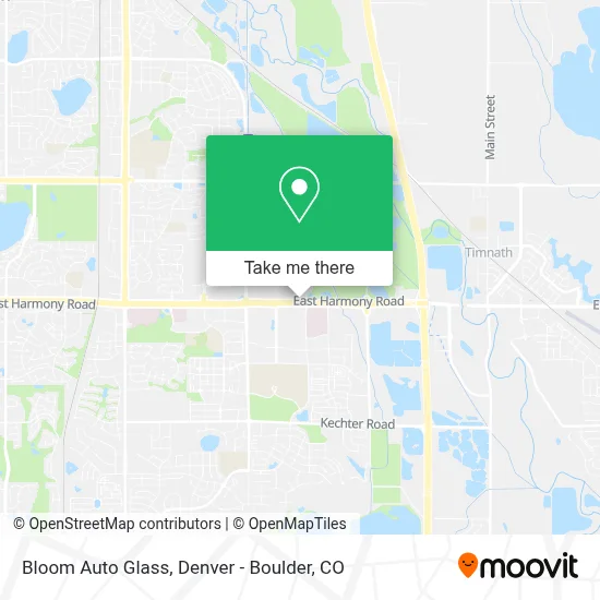 Bloom Auto Glass map