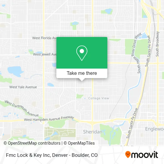Fmc Lock & Key Inc map