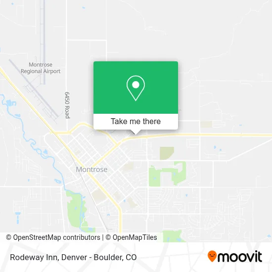 Rodeway Inn map