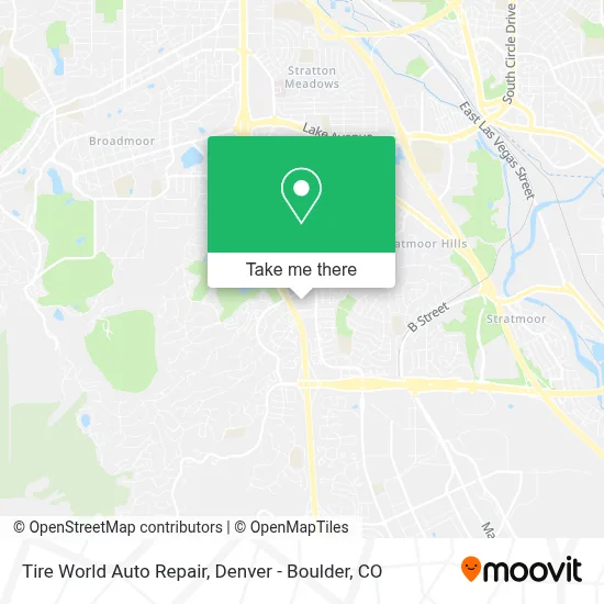 Tire World Auto Repair map