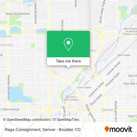 Rags Consignment map