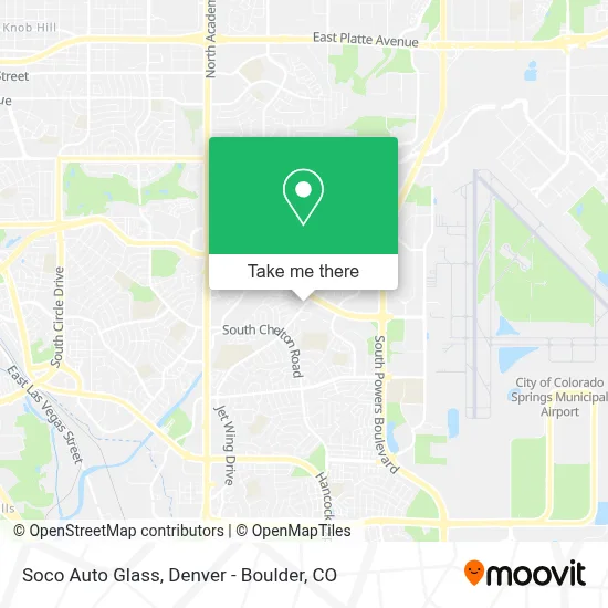 Soco Auto Glass map