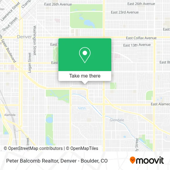 Peter Balcomb Realtor map