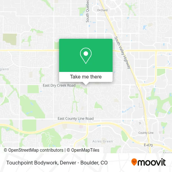 Touchpoint Bodywork map