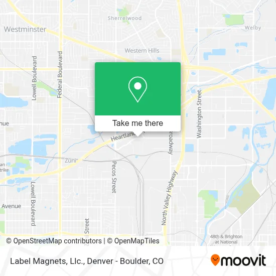 Label Magnets, Llc. map