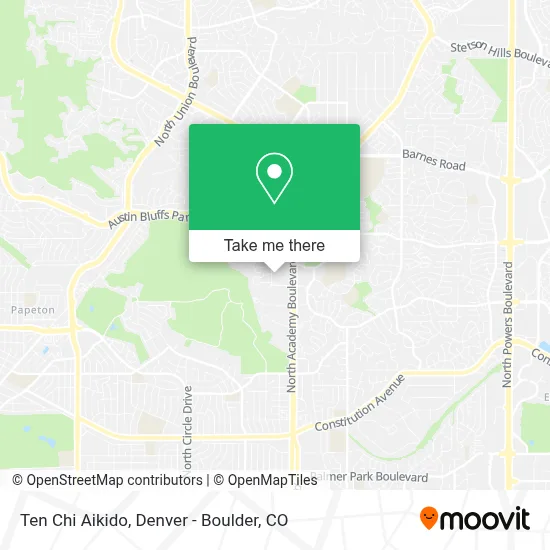 Ten Chi Aikido map