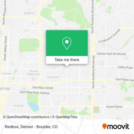 Redbox map