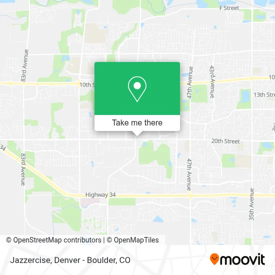 Jazzercise map
