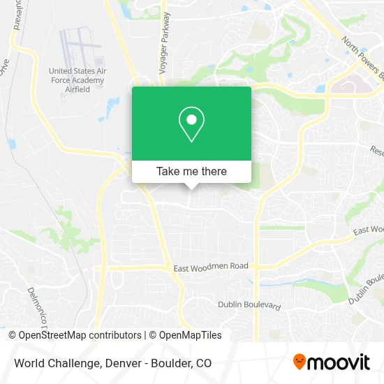 World Challenge map