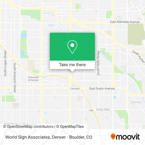 World Sign Associates map
