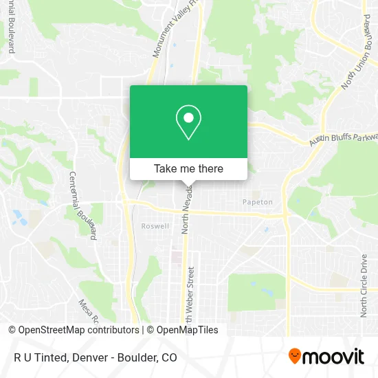 R U Tinted map