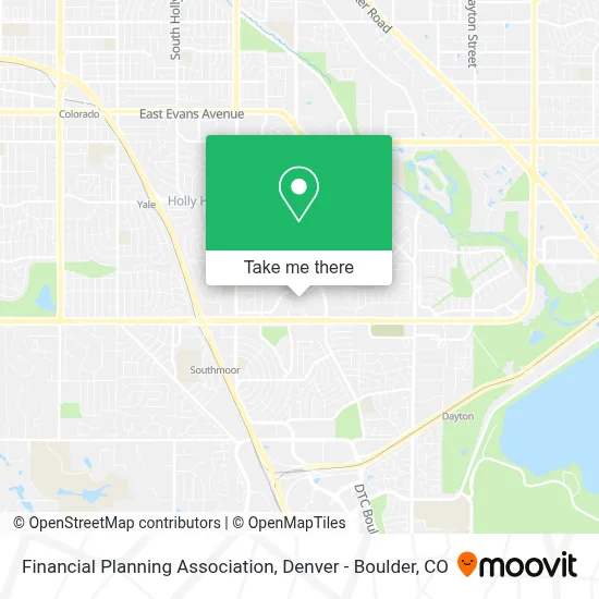 Financial Planning Association map