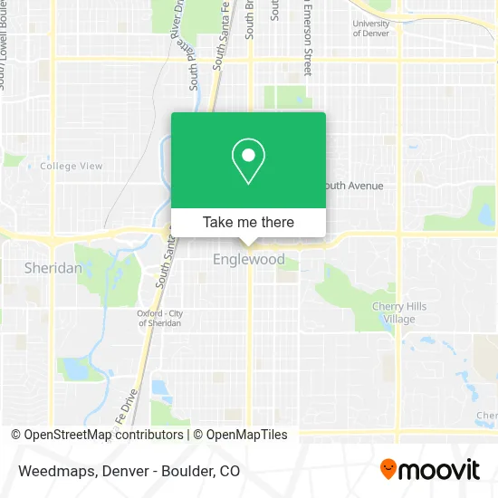 Weedmaps map