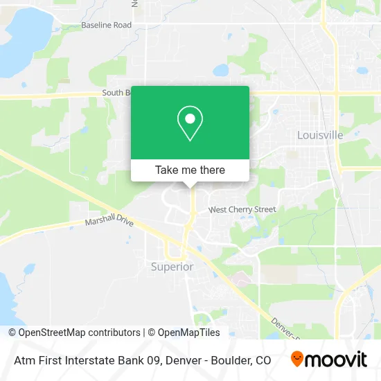 Atm First Interstate Bank 09 map