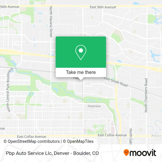 Pbp Auto Service Llc map