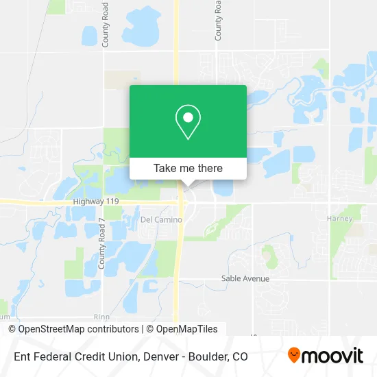 Ent Federal Credit Union map