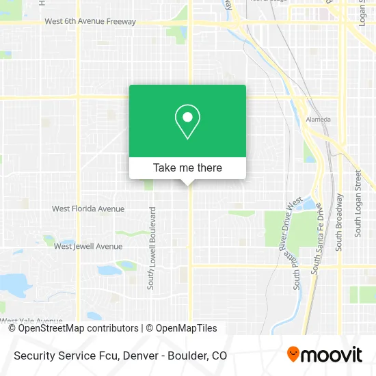 Security Service Fcu map