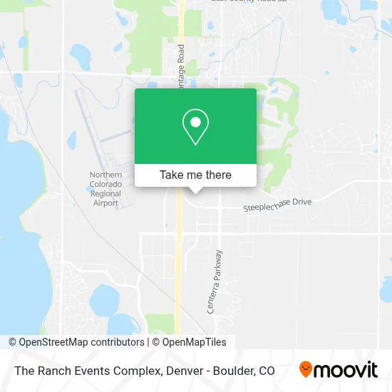 The Ranch Events Complex map