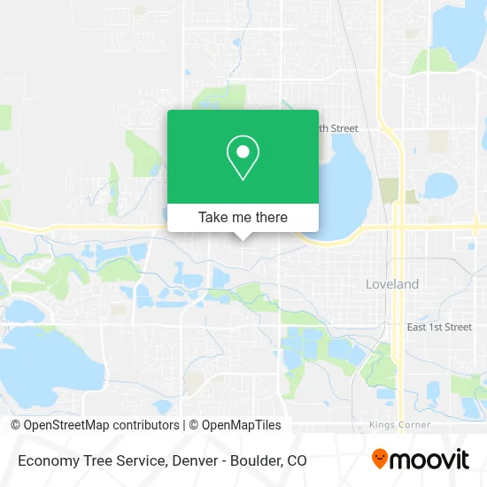 Economy Tree Service map