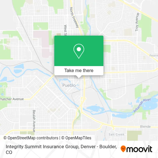 Integrity Summit Insurance Group map