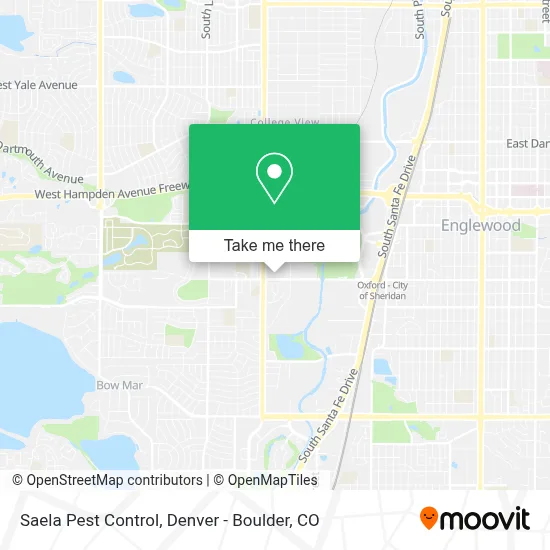 Saela Pest Control map