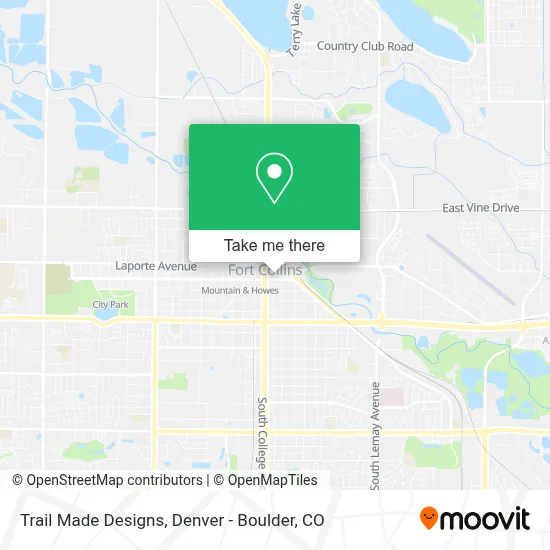 Trail Made Designs map