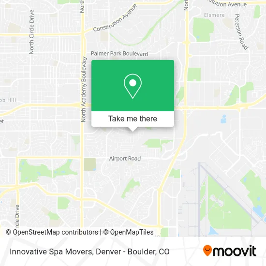 Innovative Spa Movers map