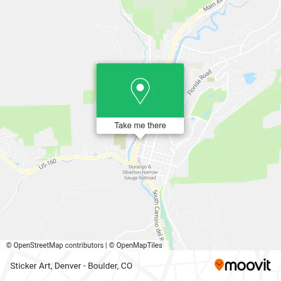 Sticker Art map