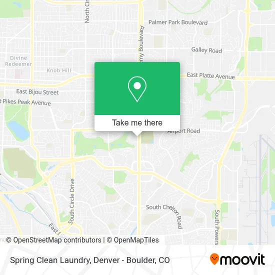 Spring Clean Laundry map