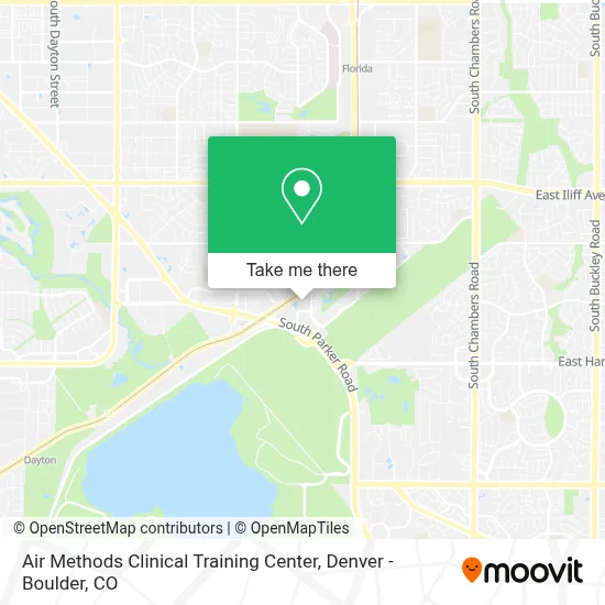 Air Methods Clinical Training Center map